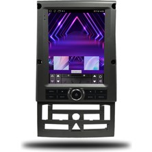 Carplayer Caros Peugeot 407 Tesla 2004-2011 Uyumlu Android Multimedya 2gb Ram 32GB Hafıza