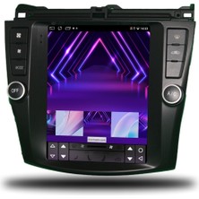 Carplayer Caros Honda Accord Tesla Uyumlu Android Multimedya 2gb Ram 32GB Hafıza