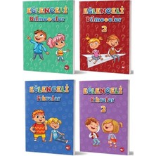 Eğlenceli Fıkralar ve Bilmeceler Seti (4 Kitap Takım)
