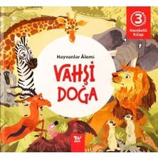 Hareketli Kitap 3D Hayvanlar Alemi Vahşi Doğa
