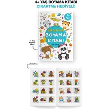 Çıkartmalı Boyama Kitabı  4 Yaş +