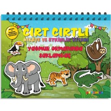 Yağmur Ormanında Saklambaç - Cırt Cırtlı Hikaye ve Aktivite Kitap Serisi