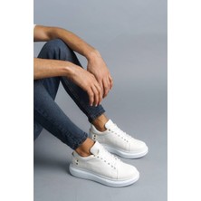 KB047  Kuback Beyaz Crocodile Günlük Erkek  Ayakkabı