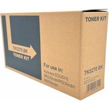 Tonerkopi Kyocera TK/5270/TK5270 Bk Muadil Toner (Baskı Kapasitesi 8000 Syf.)