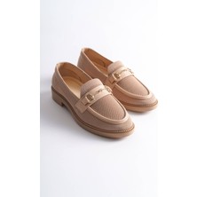 KB-021 Kuback Nut Triko G Toka  Günlük Kadın Ayakkabı