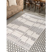 Minimalist Geometrik Desenli Makine Halısı – Krem & Mavi | Salon, Mutfak, Yolluk, Yatak Odası, Oturma Odası – Nmd-01
 Nmd-01