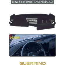 Bmw 5 E34 1988-1996 Airbagsiztorpido Koruma Halısı Gri Kenar