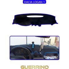 Dacıa Logan 1torpido Koruma Halısı Mavi Kenar