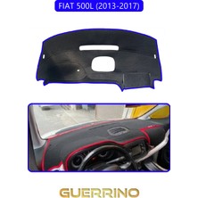 Fıat 500L 2013-2017 Modellerine Uyguntorpido Koruma Halısı Mavi Kenar