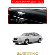 Hyundai Sonata 2004-2007TORPİDO Koruma Halısı Kırmızı Kenar