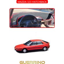 Mazda 323 Hatchbacktorpido Koruma Halısı Kırmızı Kenar