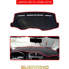 Lancia Delta 2008-2014TORPİDO Koruma Halısı Kırmızı Kenar