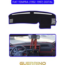 Fıat Tempra 1992-1997 Modellerine Uygun Dijitaltorpido Koruma Halısı Mavi Kenar