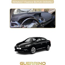 Renault Fluence Buyuk Ekranlıtorpido Koruma Halısı Bej Kenar
