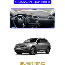 Volkswagen Tiguan (2016+) ;torpido Koruma Halısı Mavi Kenar