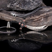 Zulfikar Hz Ali 925 Ayar Gümüş Erkek Kolye