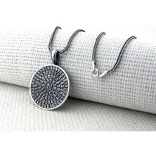 Allahın 99 Ismi Yazılı Esmaul Husna 925 Ayar Gümüş Erkek Kolye