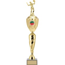 ODAK KUPA - Figürlü Kupalar - Voleybol Kadın Figürlü Kupalar FG-081 A - 63 cm