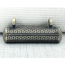 Büyük Boy Cevşeni Kebir Dualı 925 Ayar Gümüş Erkek Kolye  Ucu