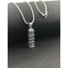 Cevşeni Kebir Dualı 925 Ayar Gümüş Erkek Kolye