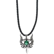 Ejderha 925 Ayar Gümüş Erkek Kolye