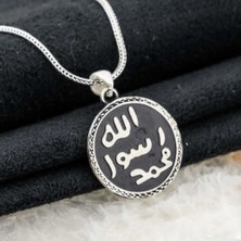Muhr U Serıf 925 Ayar Gümüş Erkek Kolye