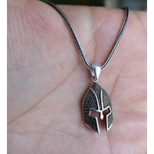 Migfer 925 Ayar Gümüş Erkek Kolye