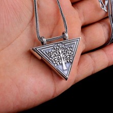 Cevşen Kebi 4 cm 925 Ayar Gümüş Erkek Kolye
