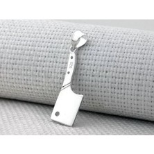 Satır 925 Ayar Gümüş Erkek Kolye Ucu