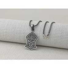 Kademi Şerif 925 Ayar Gümüşerkek Kolyesi