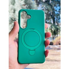 Samsung Galaxy S25 Kılıf Mgsafe Özellikli Standlı Pastel Renkler Azn-Reggal