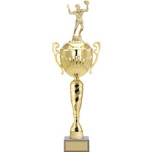 ODAK KUPA - Figürlü Kupalar - Voleybol Erkek Figürlü Kupalar FG-090 B - 62 cm