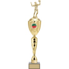 ODAK KUPA - Figürlü Kupalar - Voleybol Erkek Figürlü Kupalar FG-083 B - 64 cm