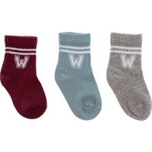 Hellobaby Erkek Bebek 3lü Soket Çorap