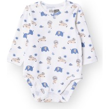 Hellobaby Erkek Bebek Uzun Kol Body Çıtçıtlı Yaka