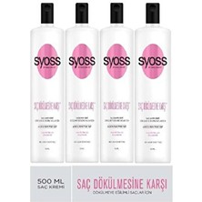 Güçlendirir Saç Dökülmesine Karşı Saç Bakım Kremi 500 ml  4 Adet