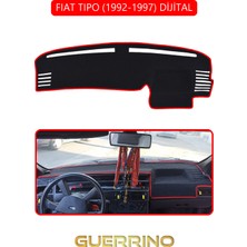 Fıat Tıpo 1992-1997 Modellerine Uygun Dijitaltorpido Koruma Halısı Kırmızı Kenar