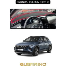 Hyundai Tucson 2021+TORPİDO Koruma Halısı Siyah Kenar