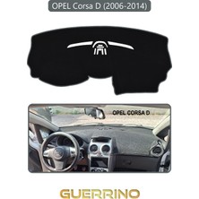 Opel Corsa D (2006-2014)TORPİDO Koruma Halısı Gri Kenar