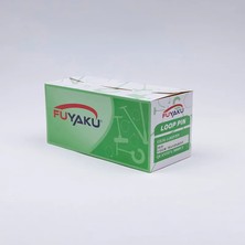 Fuyaku 4" Elle Geçmeli Kılçık Etiketleme Plastiği Şeffaf (5.000 Adet)