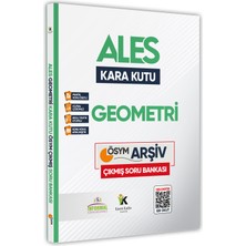 Karakutu Yayınları ALES Geometrinin Kara Kutusu Konu Özetli Dijital Çözümlü ÖSYM Çıkmış Soru Havuzu Bankası