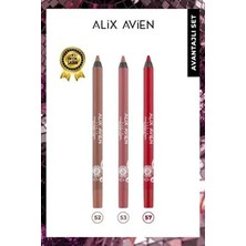 Suya Dayanıklı Uzun Süre Kalıcı Dolgunluk Etkili Yumuşak Uçlu Dağılma Yapmayan Dudak Kalemi Seti