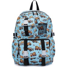 Crambler Trucks Okul Çantası, Sırt Çantası, Laptop ve Çok Bölmeli Kawaii Tarz Okul Çantası