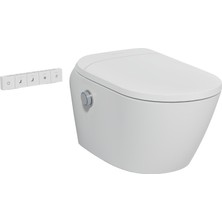 Vitra V-Care 7234B003-6222 Akıllı Tuvalet, Temassız, Beyaz