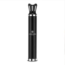 Cigarloong Metal Puro Kılıfı Delicili Sehpalı Tekli Siyah 60 Ring