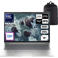 Hp Elitebook 660 G11 Ultra 7 155U 16-Gbddr5 2 Tbssd Intel Graphics 16" Wuxga Windows 11 Pro + Hmf Sırt Çantası 9C004EAHMF9