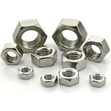 M6 Galvanizli Çelik Somun Dın 934 Cl:6