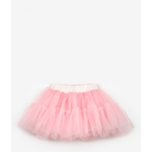 Le Mabelle Pembe  Kız Çocuk Tül Etek - Miley