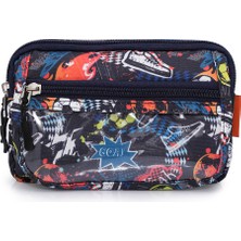 Crambler Futbol Kalemlik, Kalem Çantası, Kız & Erkek Kawaii Tarz Kalemlik Çanta