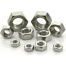 M10 Galvanizli Çelik Somun Dın 934 Cl:6